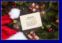 Háttérképek naptárral: 2022. karácsony 1800×1200 px